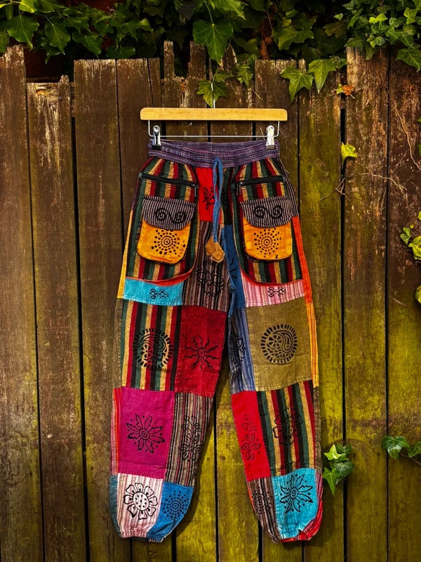 Patchwork Joggers